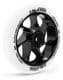 Slamm 110mm Team Wheel White / Black  (Sold In Pairs)