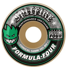 Spitfire Formula Four Conical 56 mm 101A Skateboard Wheels (pack of 4)