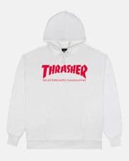 Thrasher Hoody Skate Mag - White / Red - Medium Adult - RRP £94.99 - Alleyoops Price £64.95