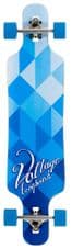 Voltage DT COMPLETE LONGBOARD - Blue / White 39 Inch