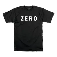 Zero Army Tee Black T-Shirt - eXtra Large Adult