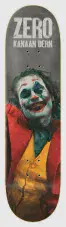 Zero Skateboard Deck Joker Kanaan Dern 8.5"