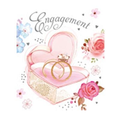 'Engagement' Gift Wrap Paper