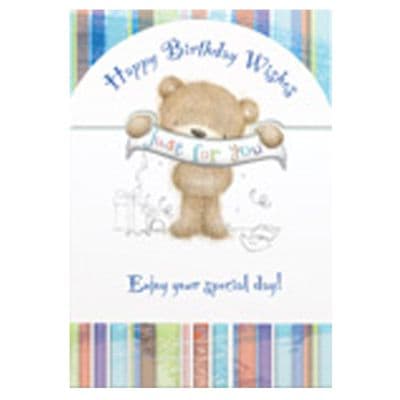 'Happy Birthday Wishes Just For You' Card