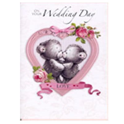 'On Your Wedding Day' Card by Simon Elvin