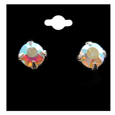 AB Crystal Stud Earrings