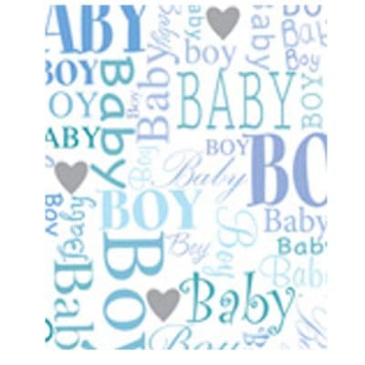 Baby Boy Gift Paper Sheet by Simon Elvin