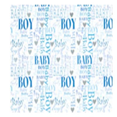Baby Boy Gift Tag by Simon Elvin