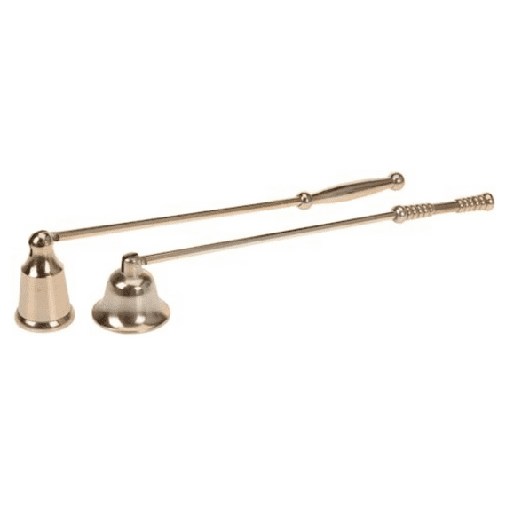 Bell Head Candle Snuffer in a Silver Tone