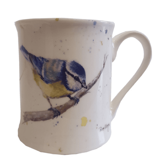 Betty the Blue Tit Mug by Bree Merryn
