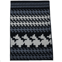 Black, Blue and Grey Auntumn Winter Men's Scarf