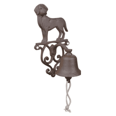 Cast Iron Dog Design Door Bell