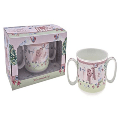 Cavania Little Bird & Ellie Twin Handle Mug