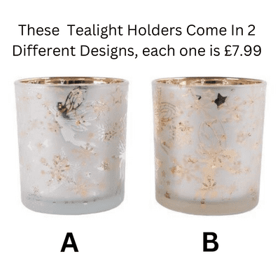 Christmas Fairy Design Tea Light Holders