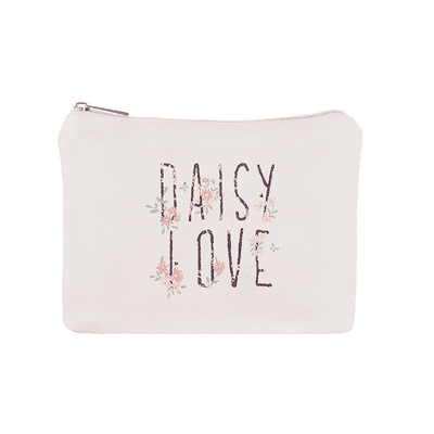 Daisy Love Flat Make Up Bag