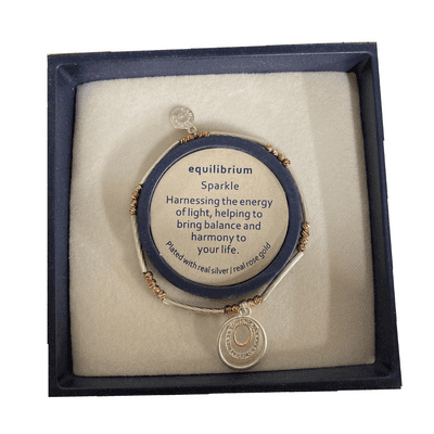 Equilibrium Three Shapes Bracelet in a Matt Finish