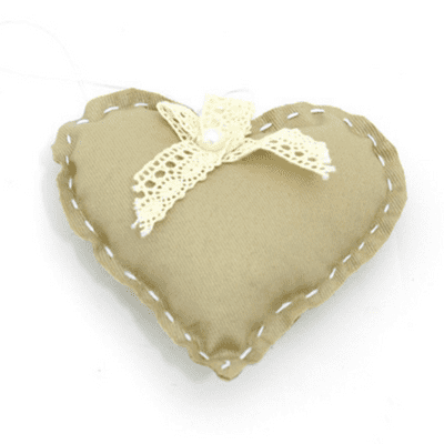 Fabric Heart Decoration