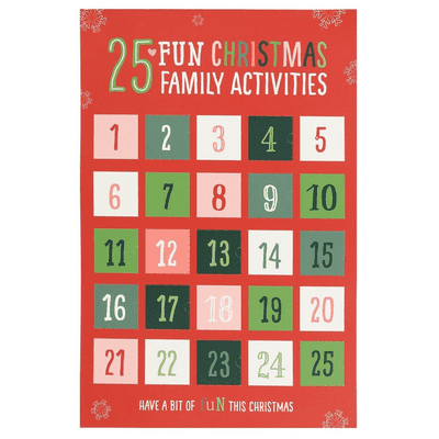 Family Activity Advent Calendar