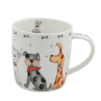 Fatihful Friends Dog Design Ceramic Mug