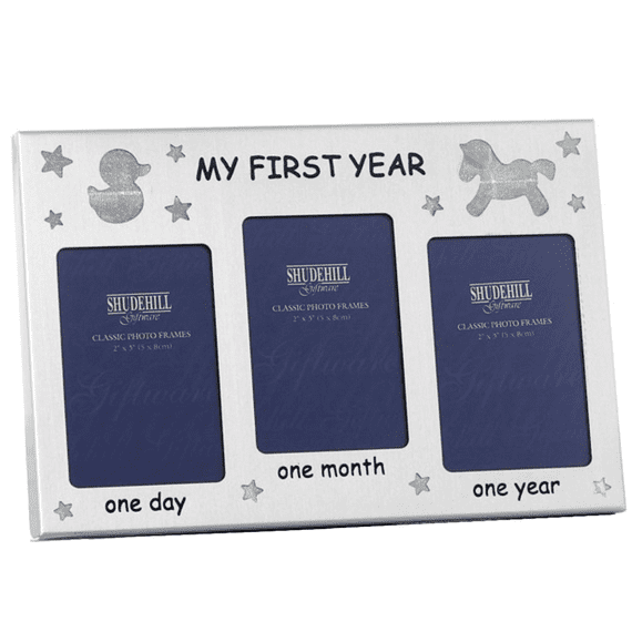 First Year Three Image Photo Frame From Shudehill