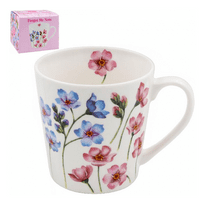 Forget Me Not Design Fine China Mug