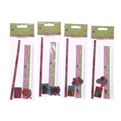 Garden Theme Four Pencil Set