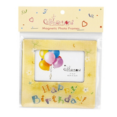 Happy Birthday Magnetic Photo Frame