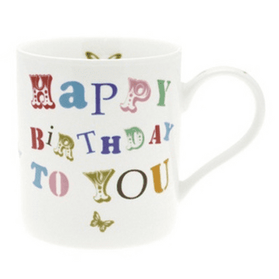 Headline Birthday Fine China Mug
