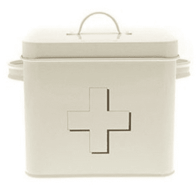 Home Sweet Home Cream 1st Aid Tin