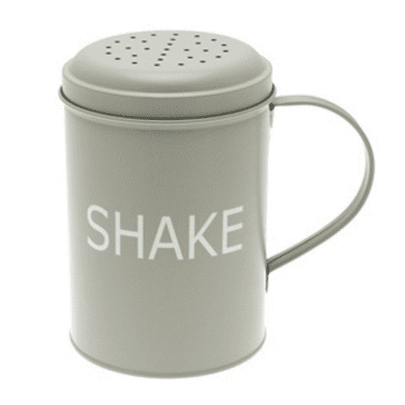 Home Sweet Home Sage Shaker from the tinware range by Leonardo