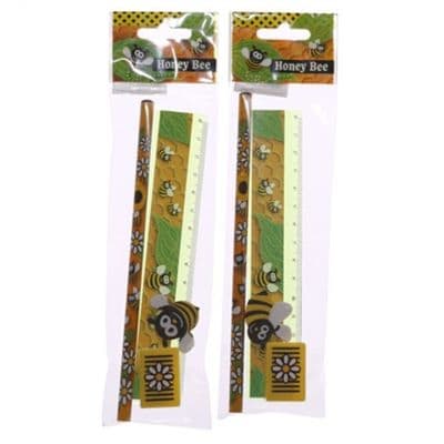 Honey Bee Four Piece Stationery Set