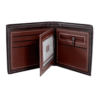 Imperial Horse Black And Tan Men's Wallet