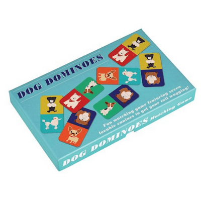 Kids Dog Design Dominoes Game