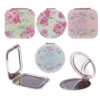 Laura Bell Chintz Compact Mirror