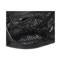 Leopard Print Patchwork Handbag in Earth Yellow