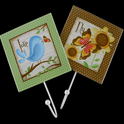 Love Bird Design Coat Hook