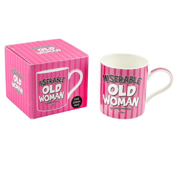 Miserable Old Woman China Mug From The Leonardo Collection