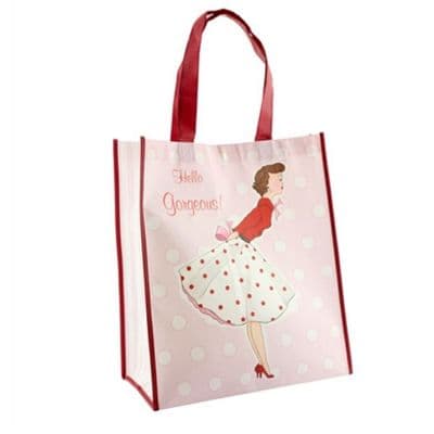 Mrs Smith Canvas Shopping Bag by Hearts Design