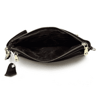 Pale Pink Leather Purse with Bumble Bee Embellishments