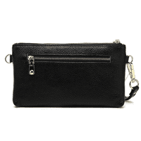 Pale Pink Leather Purse with Bumble Bee Embellishments