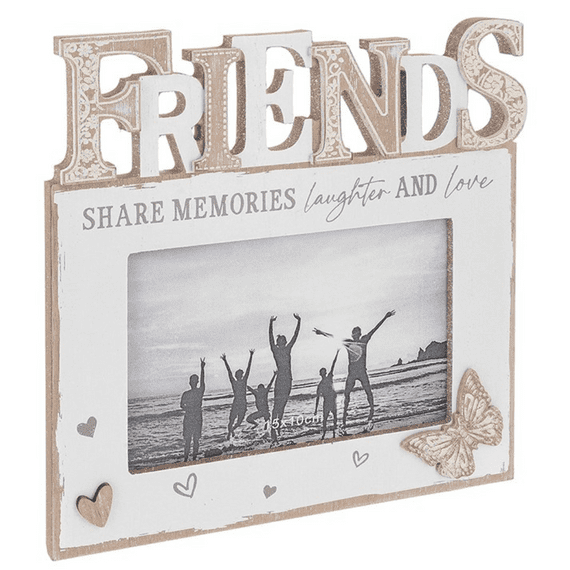 Papillon Message Photo Frame 'Friends' From Shudehill