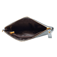 Pink Bumble Bee Design Leather Purse