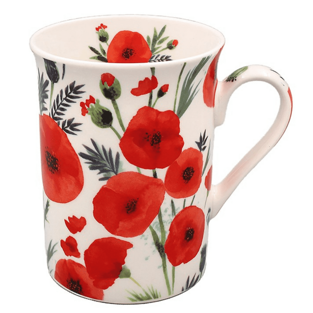 Poppy Fields Design Mug From The Leonardo Collection