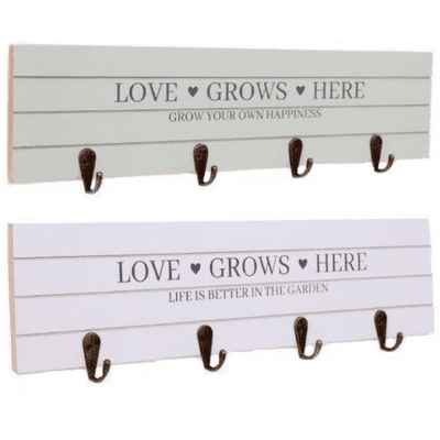 Potting Shed Design Hook Plaques