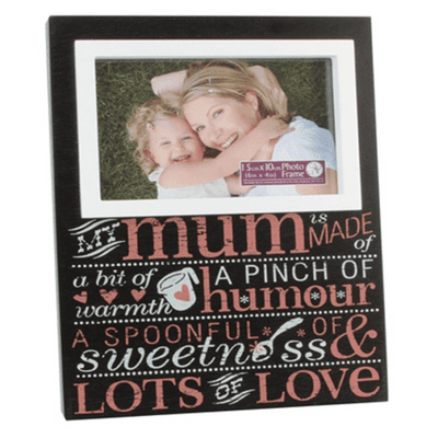 Recipe For A Good Mum Photo Frame