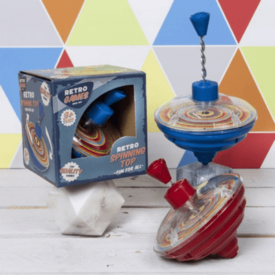 Retro Spinning Top Game