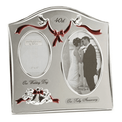 Ruby Anniversary Frame, 40 years From The Julianna Range