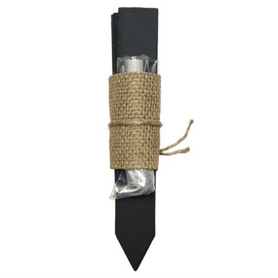 Set of 4 Blackboard Slate Markers For Gardening