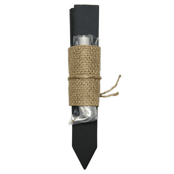 Set of 4 Blackboard Slate Markers For Gardening
