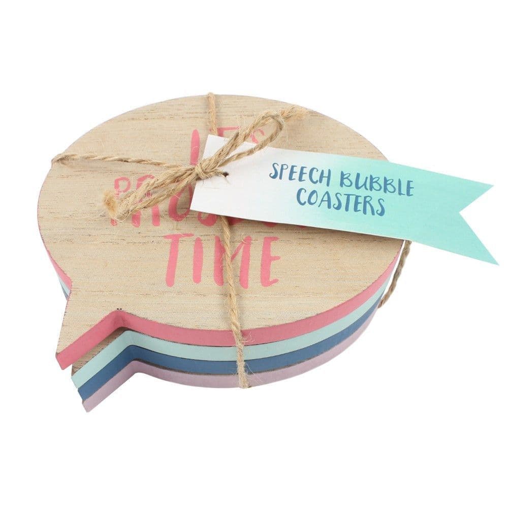 Set of Four Assorted Drinking Coasters